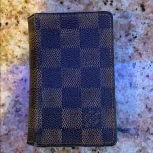 Louis Vuitton Canvas pocket organizer/card holder